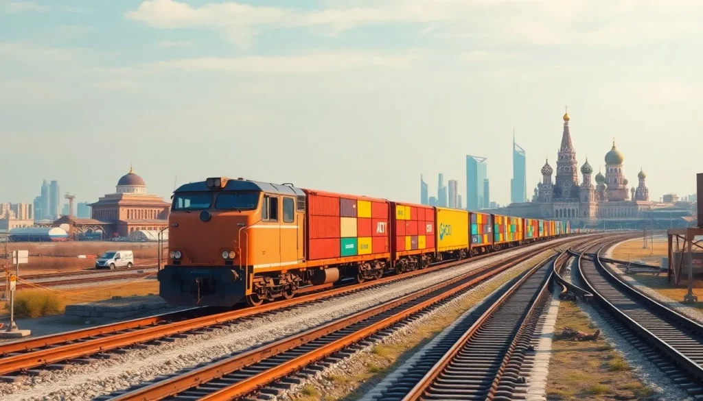 Railway shipping from China to Russia