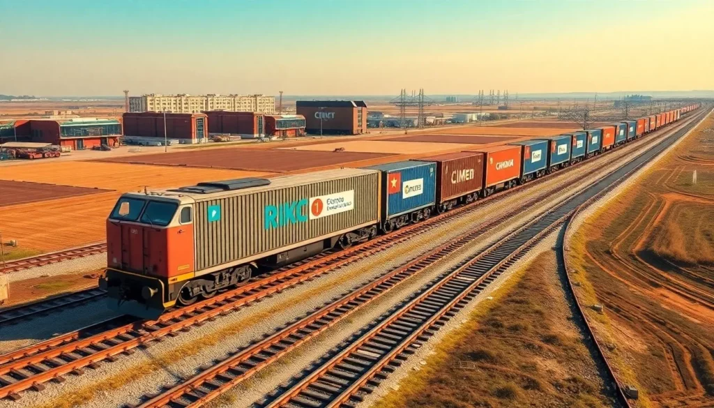 Railway shipping from China to Russia