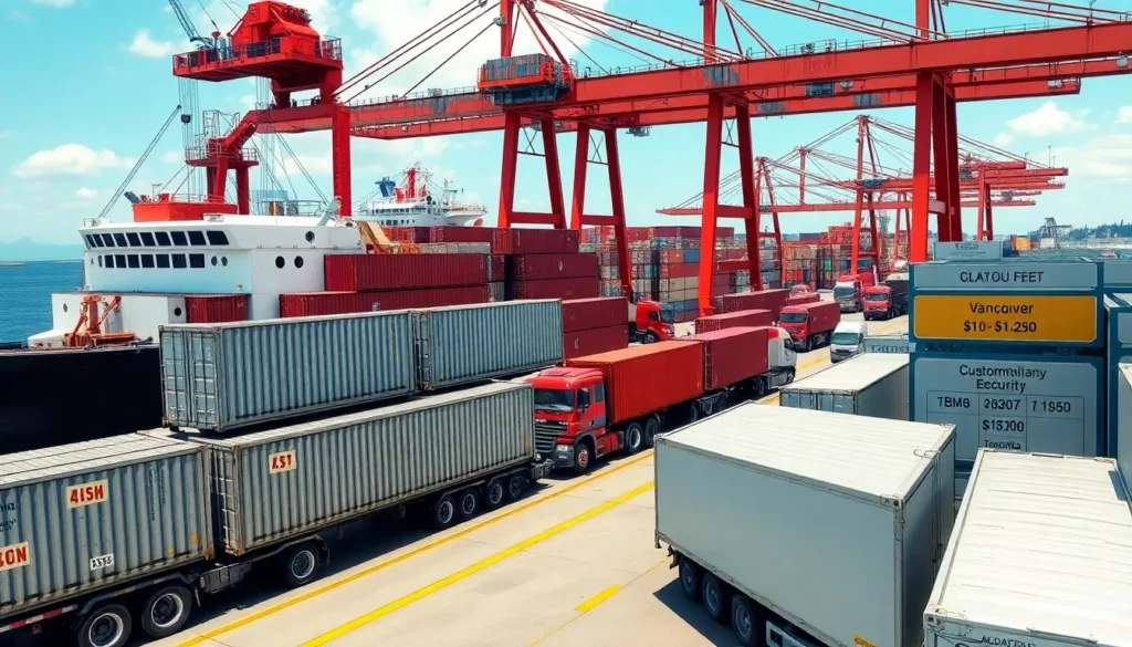 Sea Freight Cost Shipping from China to Canada