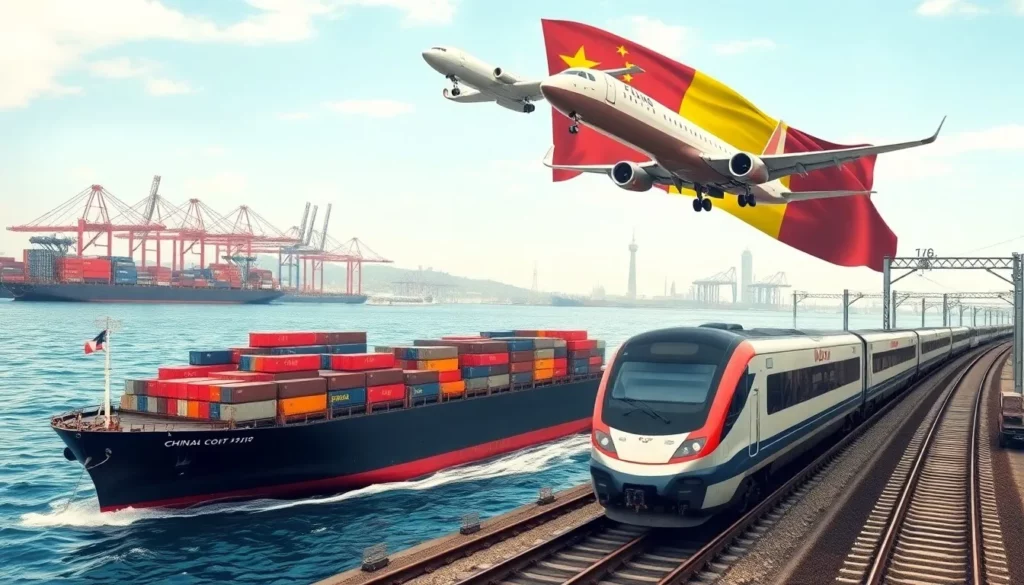 Shipping From China to Belgium