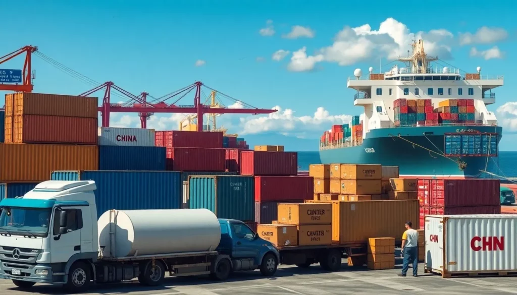 Shipping From China to Fiji