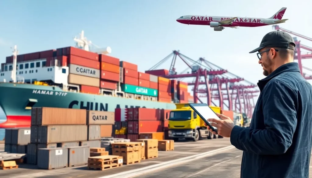 Shipping From China to Qatar