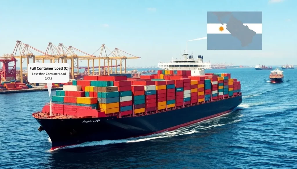 Shipping from China to Argentina