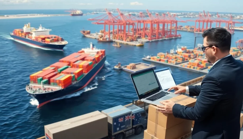 Shipping from China to Australia