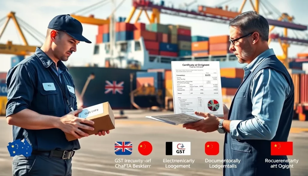 Shipping from China to Australia