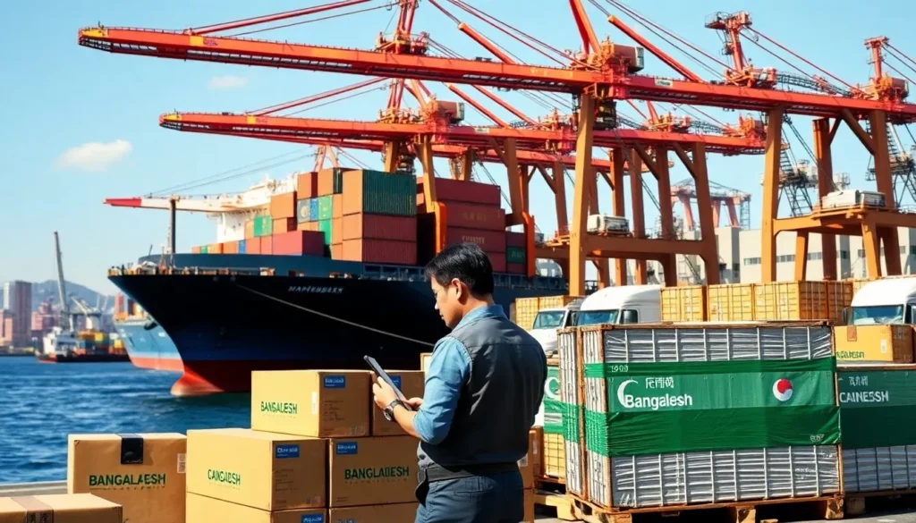 Shipping from China to Bangladesh