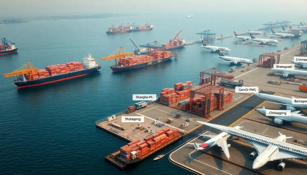 Shipping from China to Bangladesh