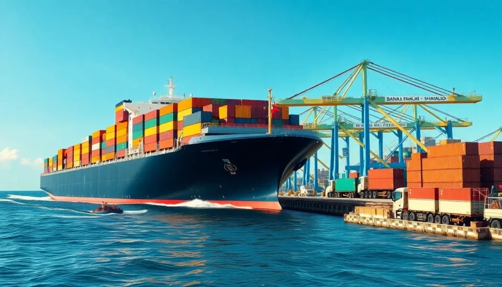 Shipping from China to Brazil
