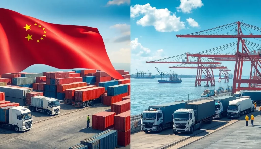 Shipping from China to Brazil
