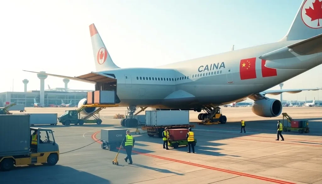 Shipping from China to Canada
