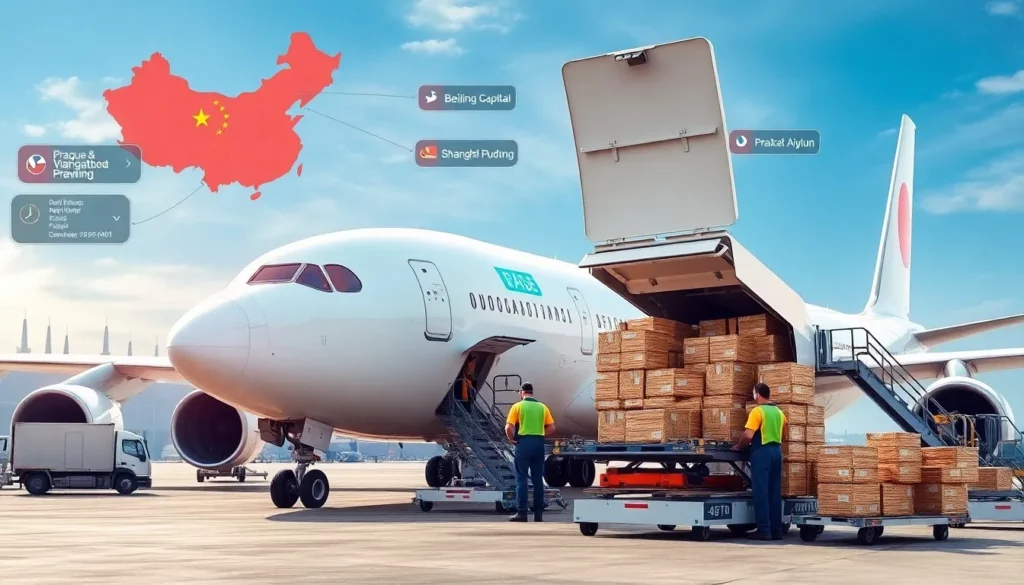 Shipping from China to Czech Republic