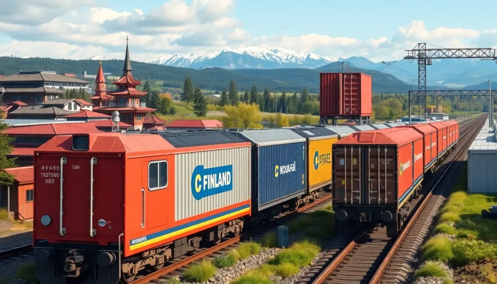 Shipping from China to Finland