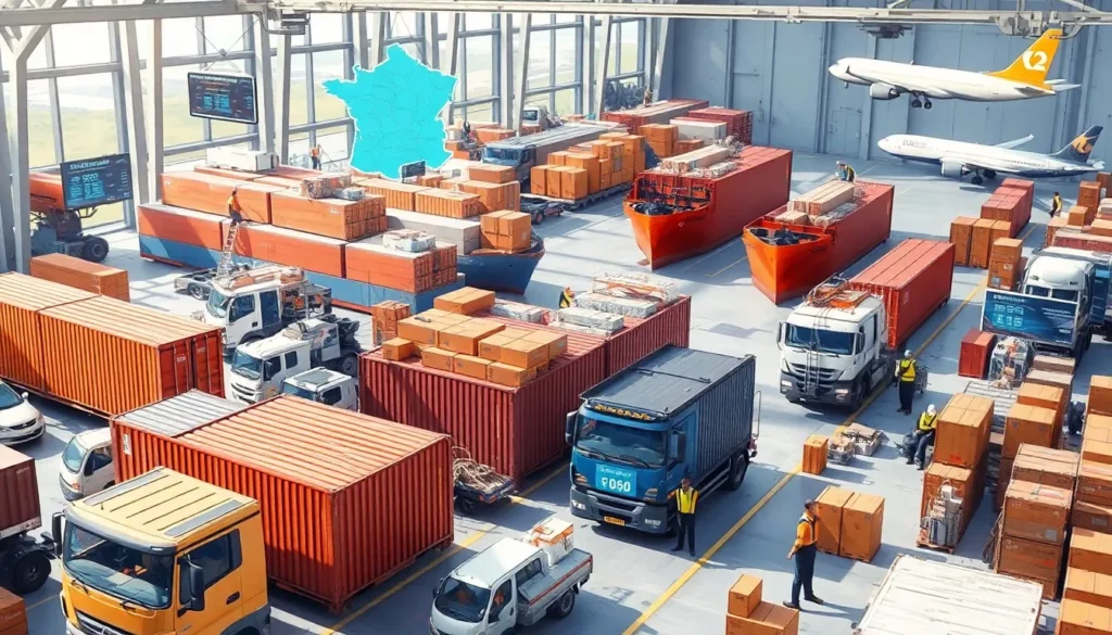 Shipping from China to France