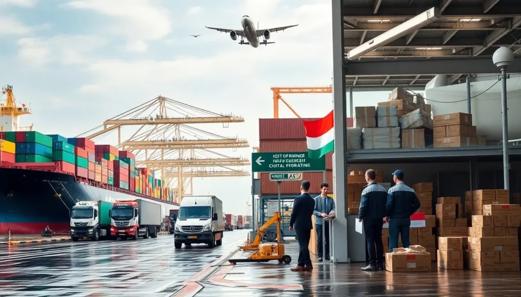 Shipping from China to Hungary