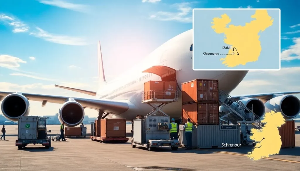 Shipping from China to Ireland