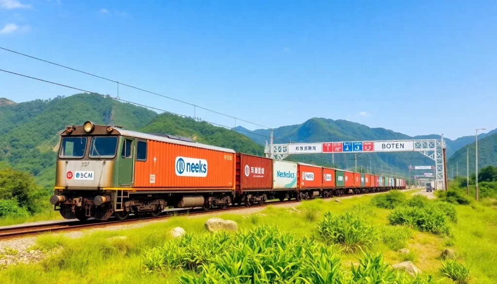 Shipping from China to Laos