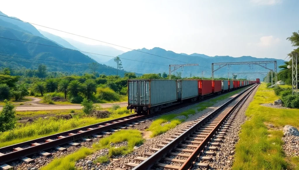 Shipping from China to Laos