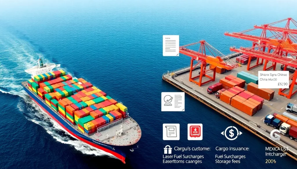 Shipping from China to Mexico