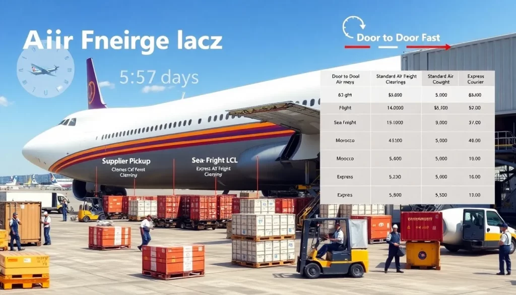 Shipping from China to Morocco