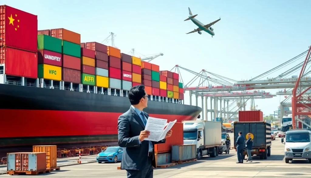 Shipping from China to Morocco