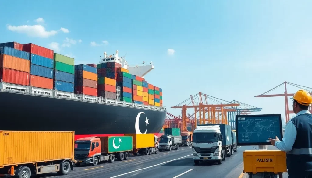 Shipping from China to Pakistan