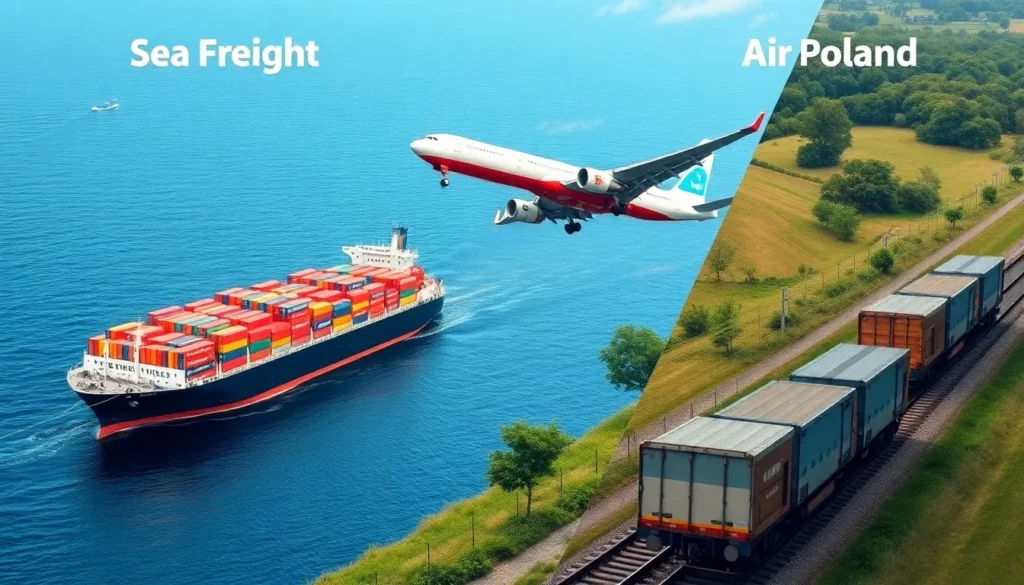Shipping from China to Poland
