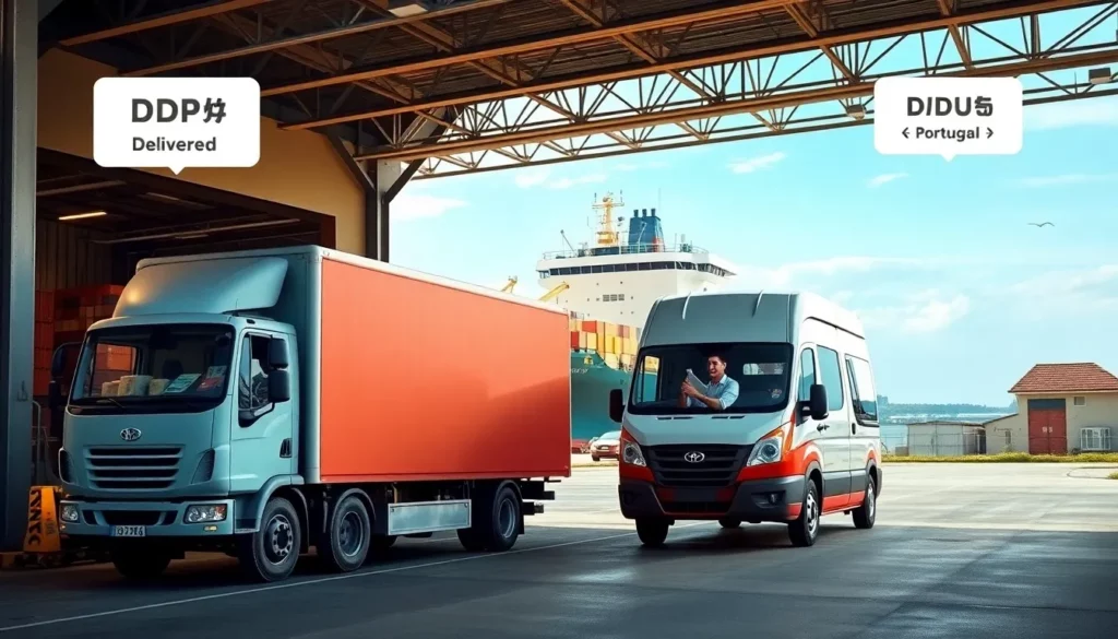 Shipping from China to Portugal