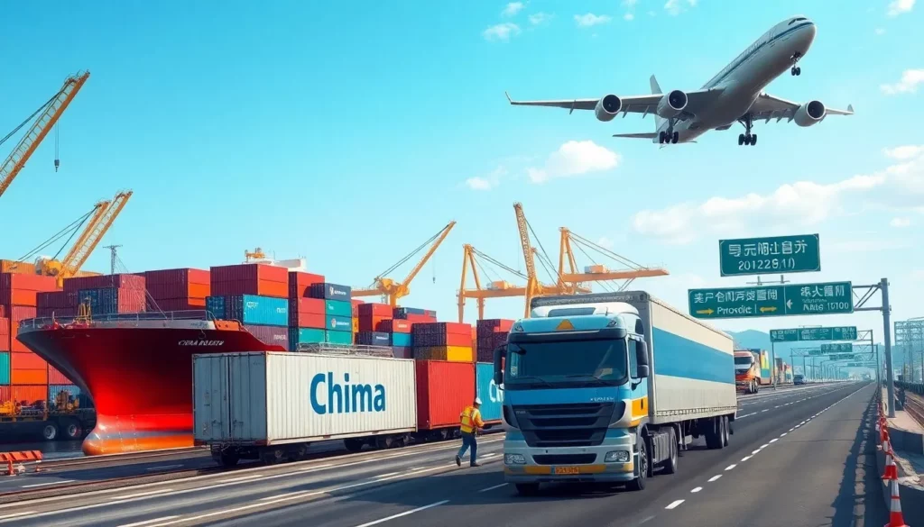 Shipping from China to Russia