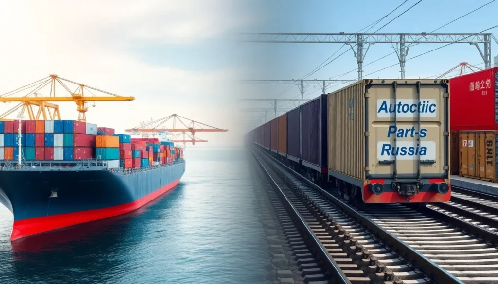 Shipping from China to Russia