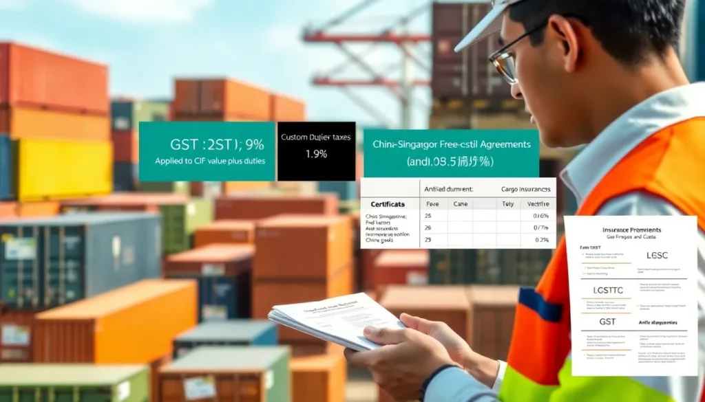 Shipping from China to Singapore