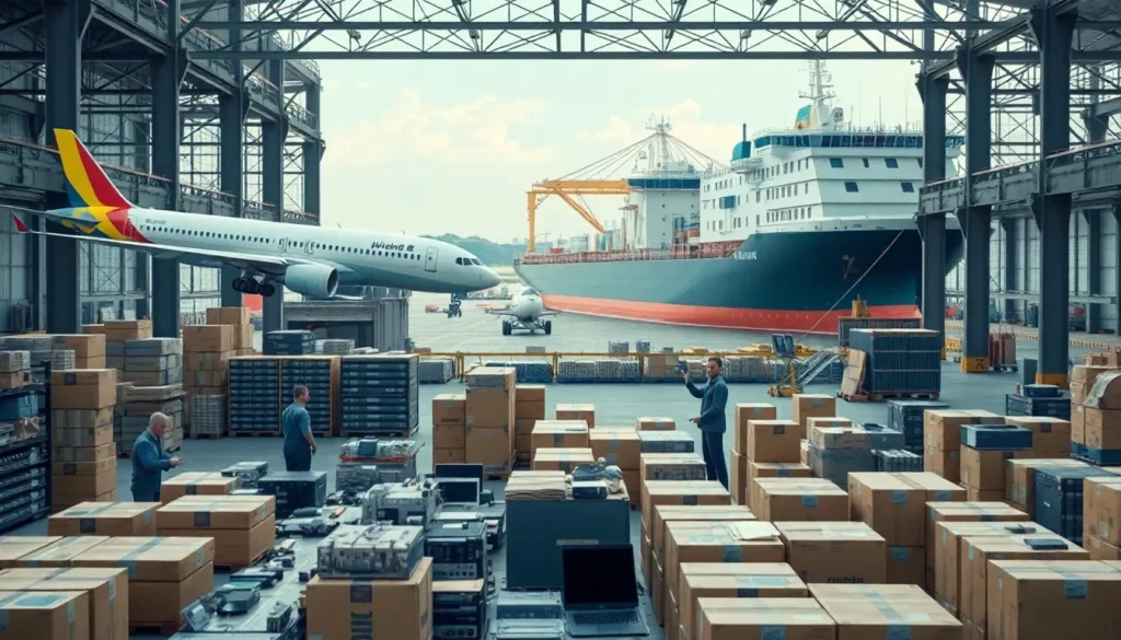 Shipping from China to Sweden