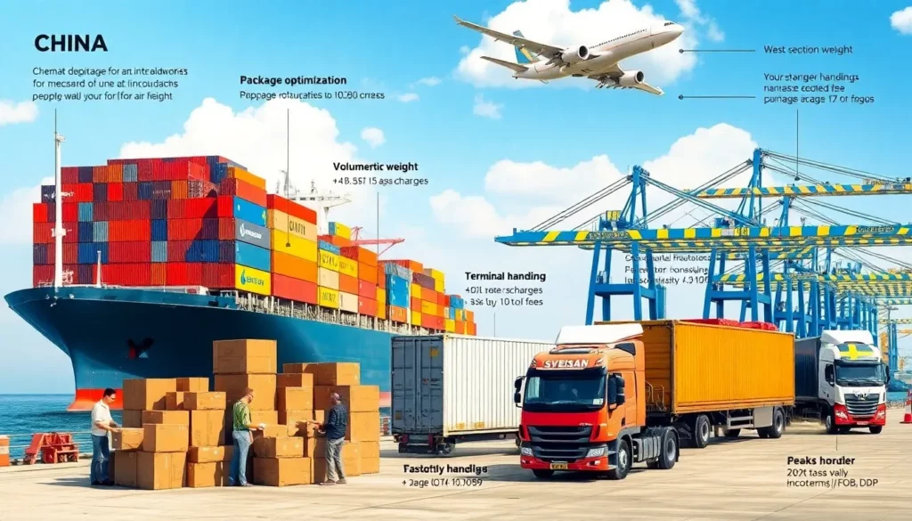Shipping from China to Sweden