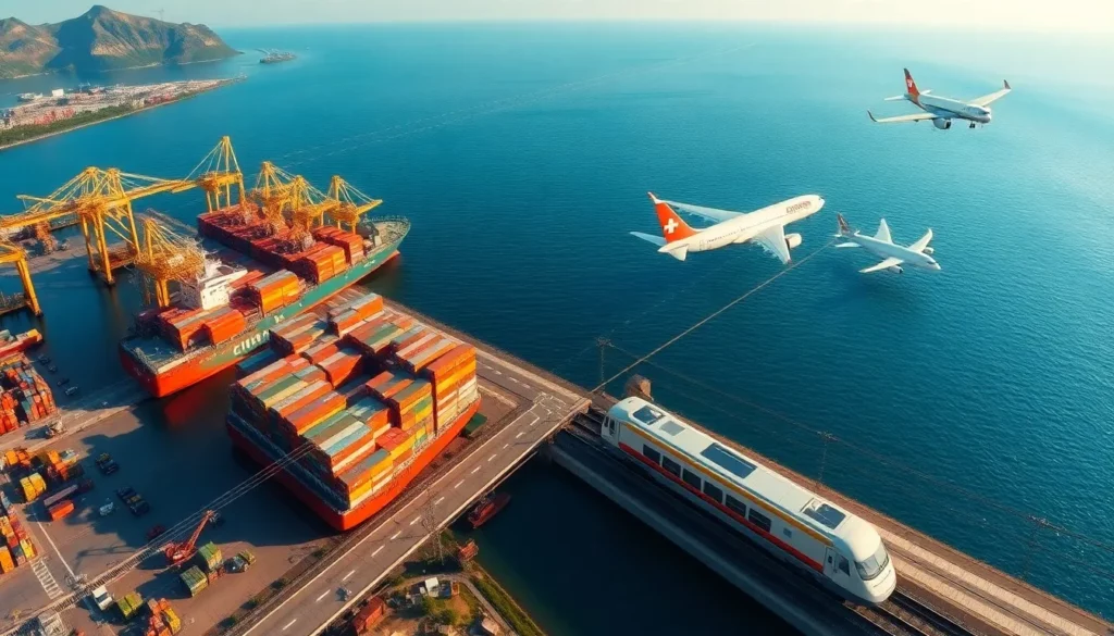 Shipping from China to Switzerland