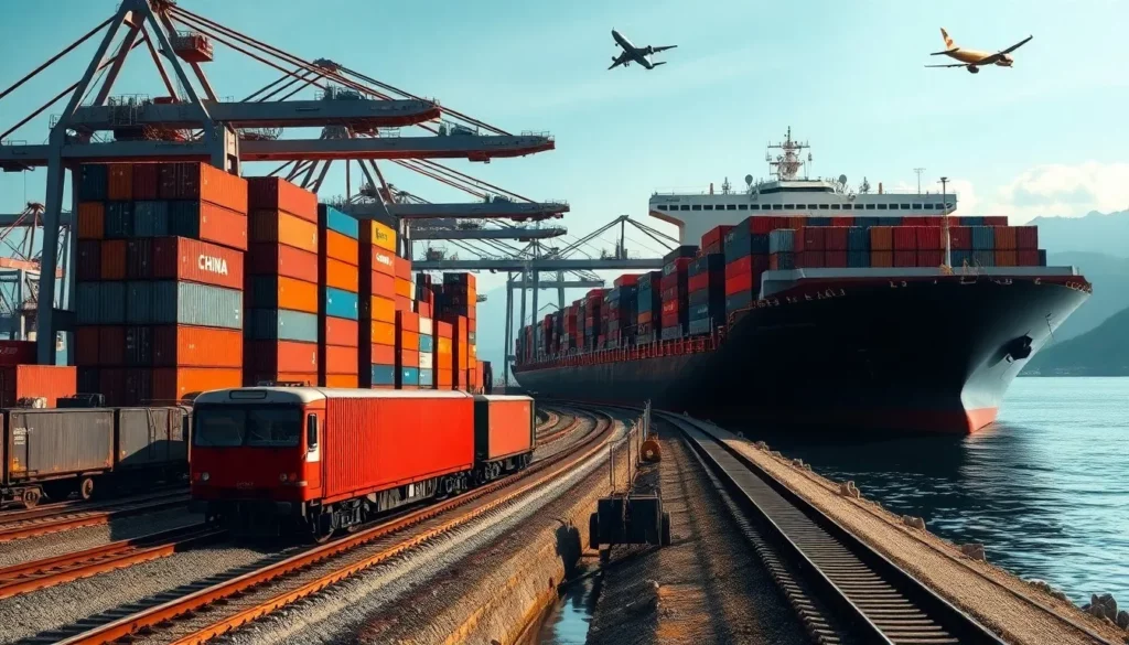 Shipping from China to Switzerland