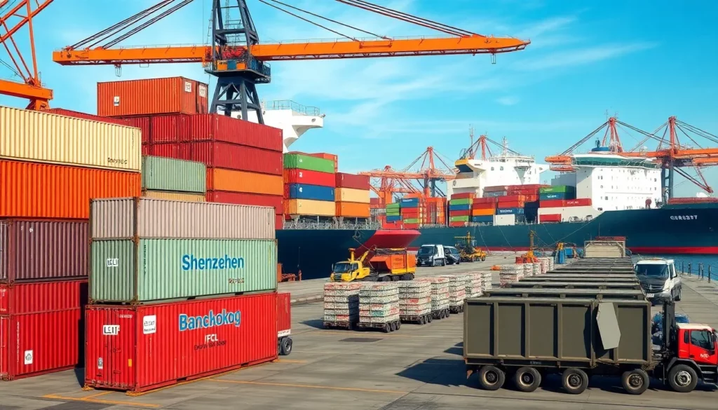 Shipping from China to Thailand