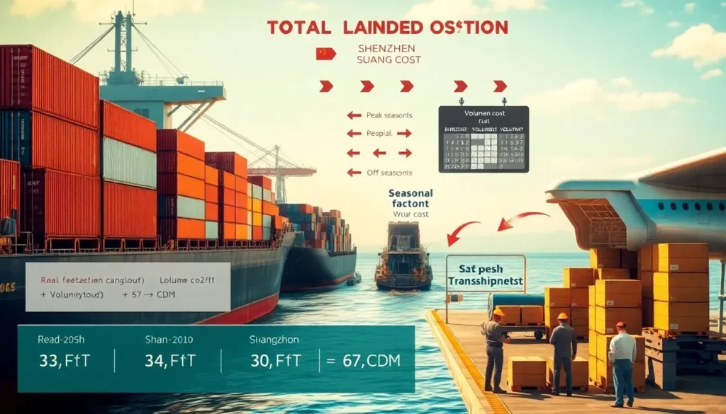 Shipping from China to Thailand