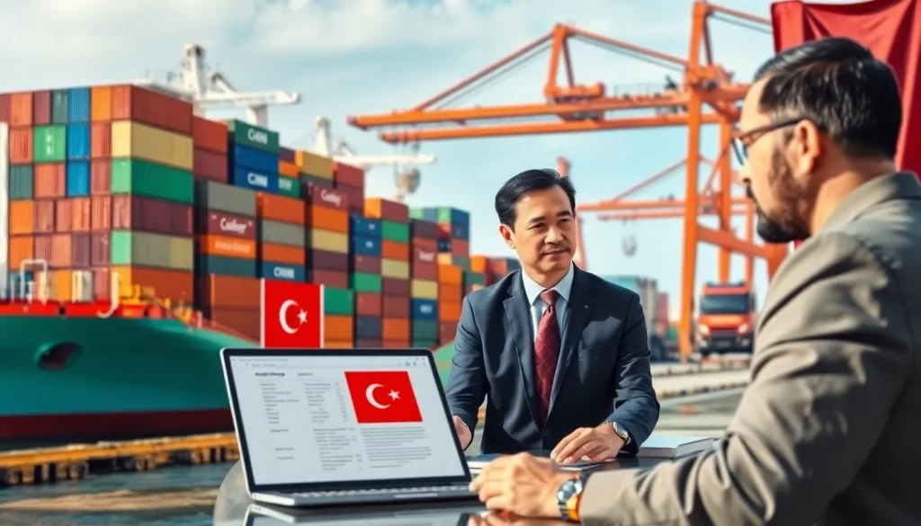 Shipping from China to Turkey