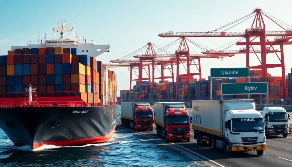 Shipping from China to Ukraine