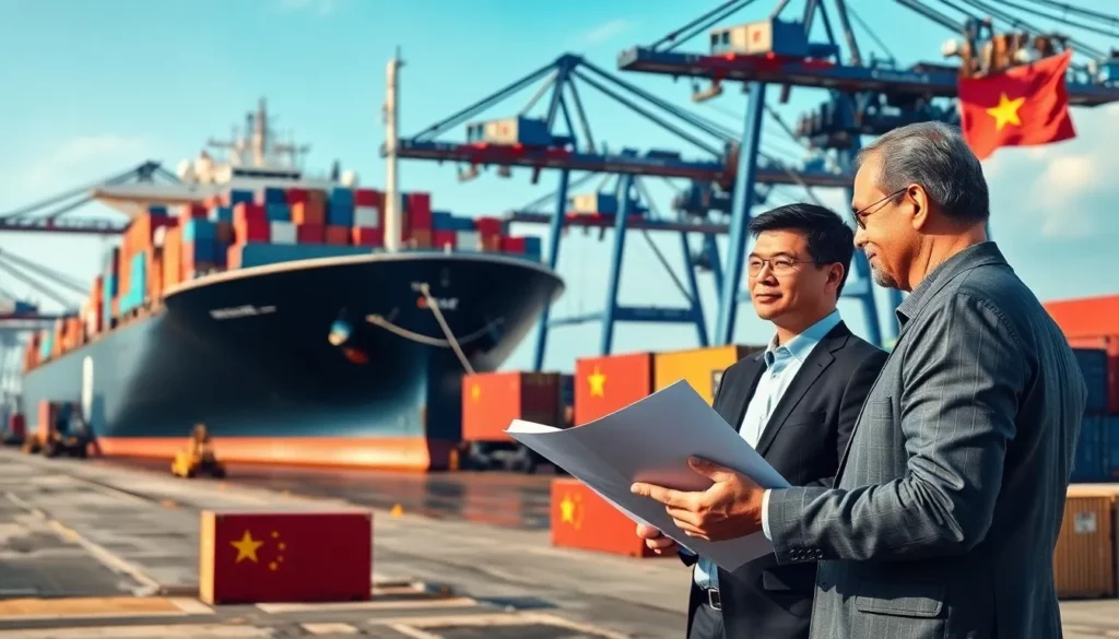 Shipping from China to Vietnam