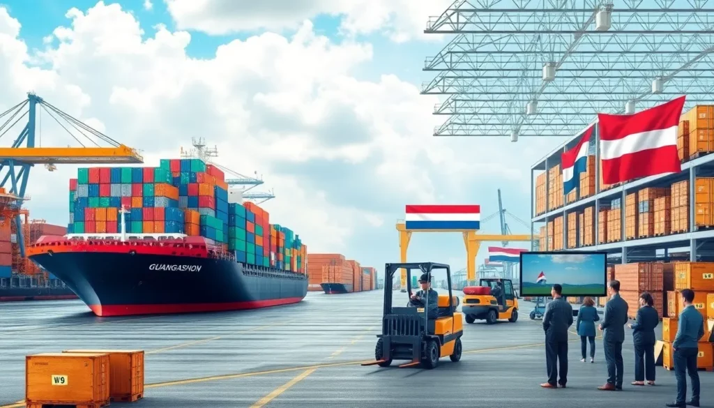 Shipping from China to the Netherlands