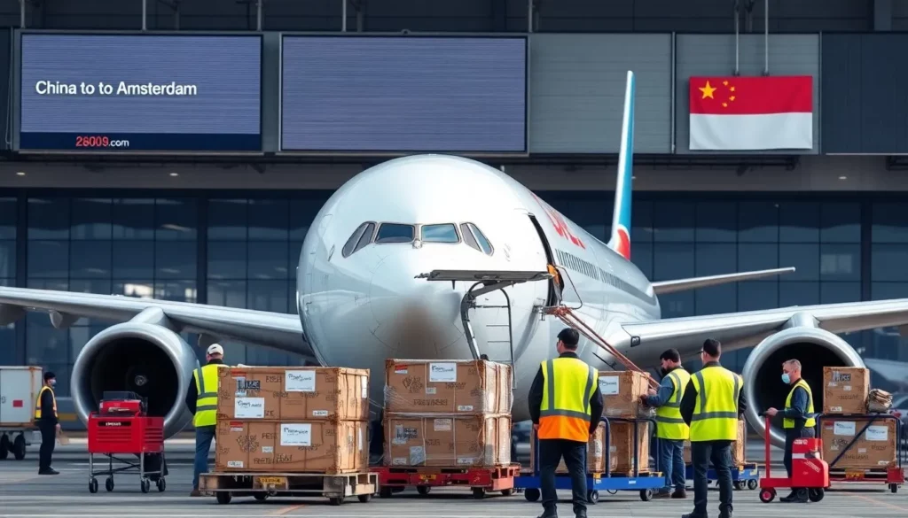 Shipping from China to the Netherlands