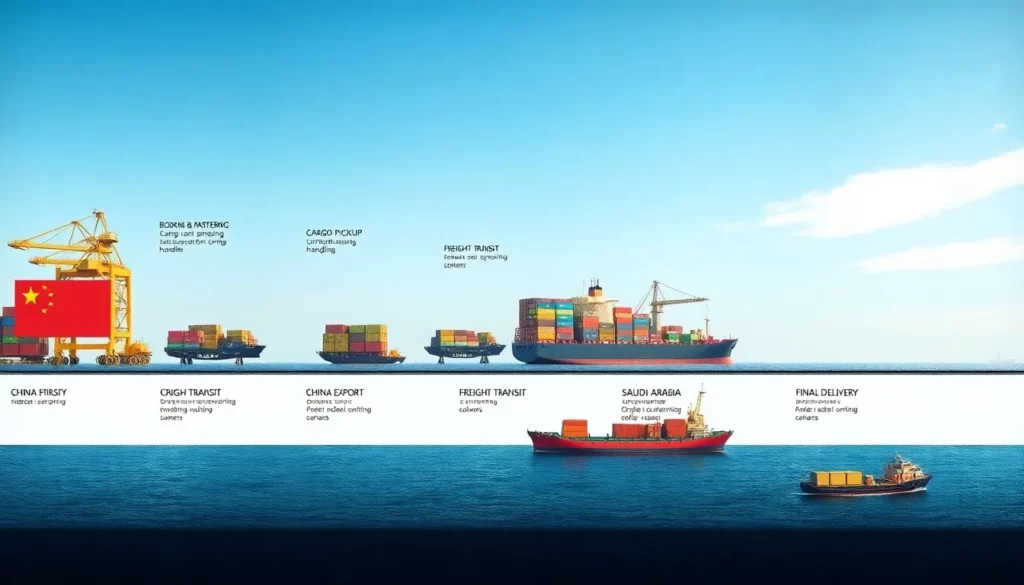 Shipping From China to Saudi Arabia